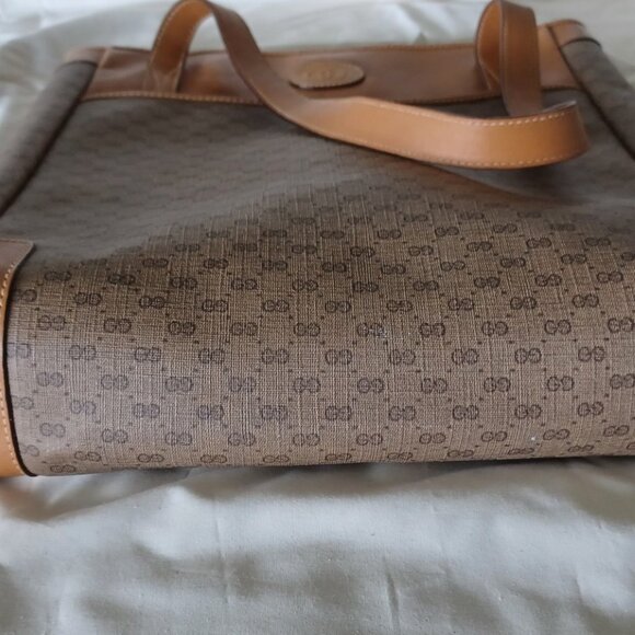 Gucci vintage tote circa 1990 Serial No. 002 115 0035 - Picture 5 of 6